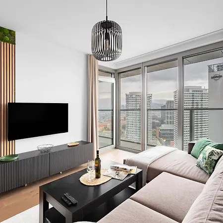 Eurovea Tower - Luke Danube 24 Lägenhet Bratislava